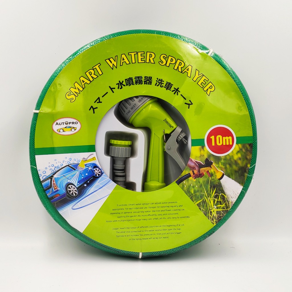 Bộ vòi xịt rửa xe kèm dây 10m