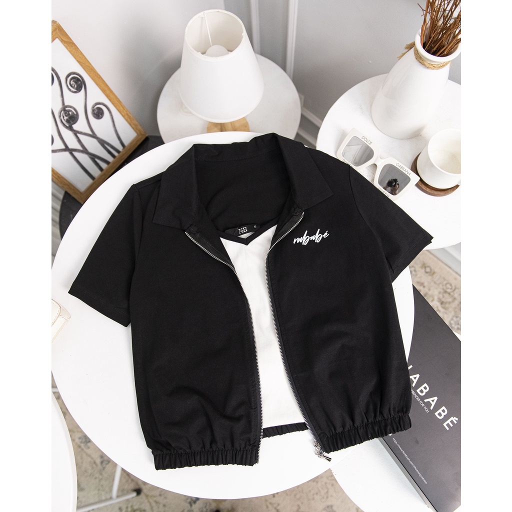 Sét 2 chi tiết,  quần đùi kèm áo khoác ngoài nặng động NLB00116-SS