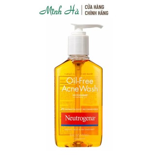 Sữa rửa mặt cho da mụn Neutrogena Oil-Free Acne Wash 269ml