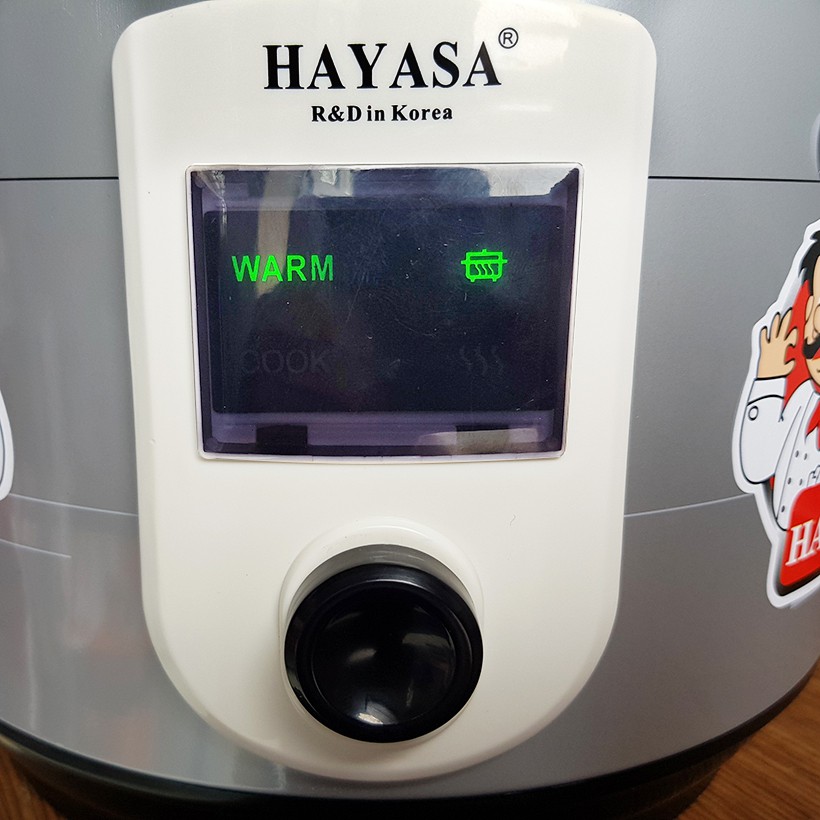 Nồi cơm điện lòng niêu công nghệ của Nhật HAYASA HA-186
