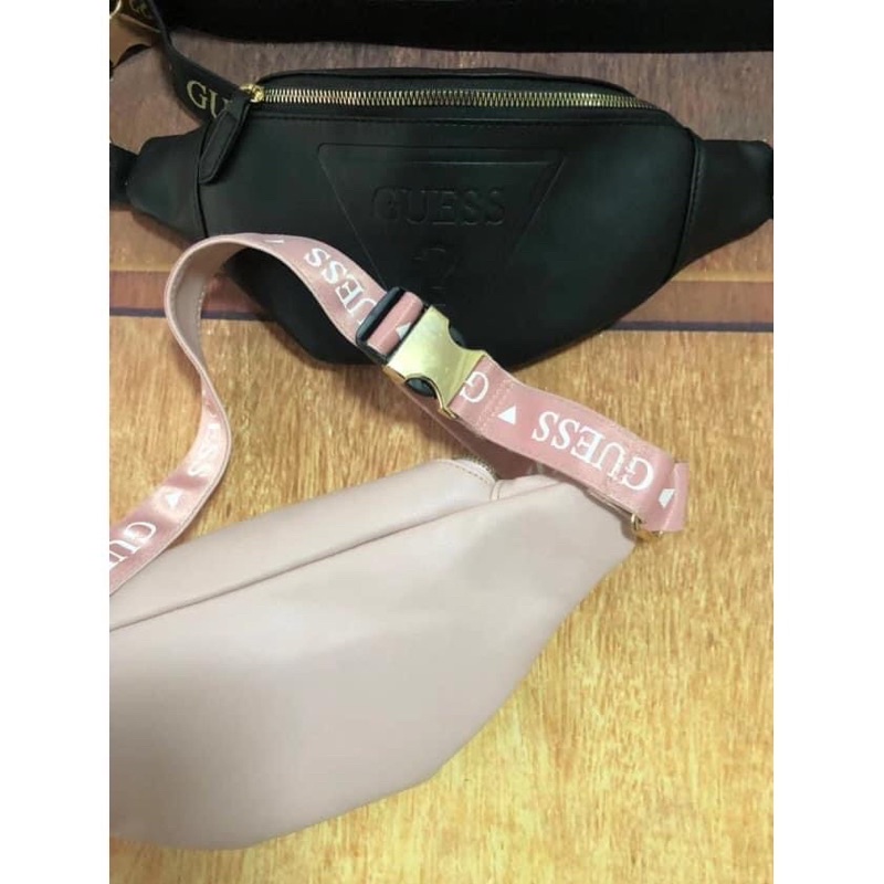 Túi bao tử in logo GUESS dập nổi sành điệu chất lượng cao♥️♥️♥️