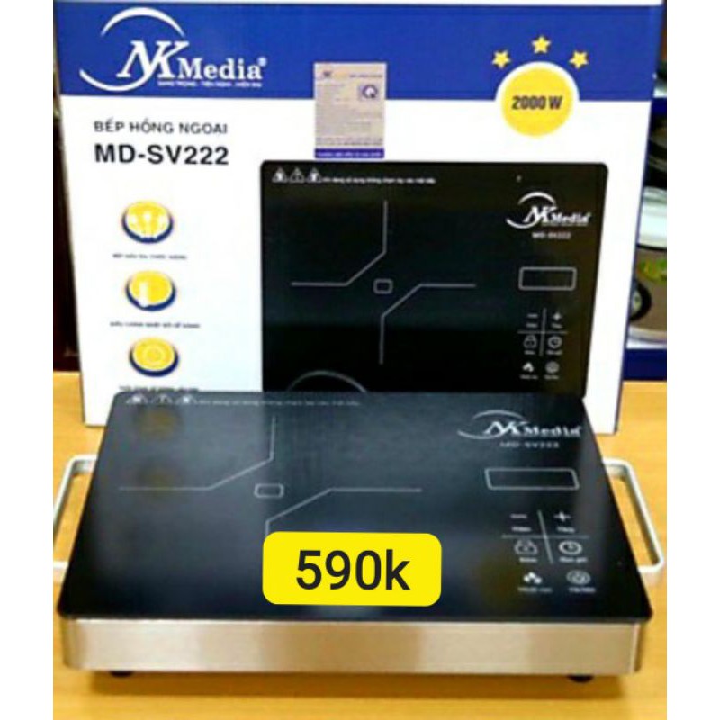 Bếp hồng ngoại tay cầm NK Media MD-SV222