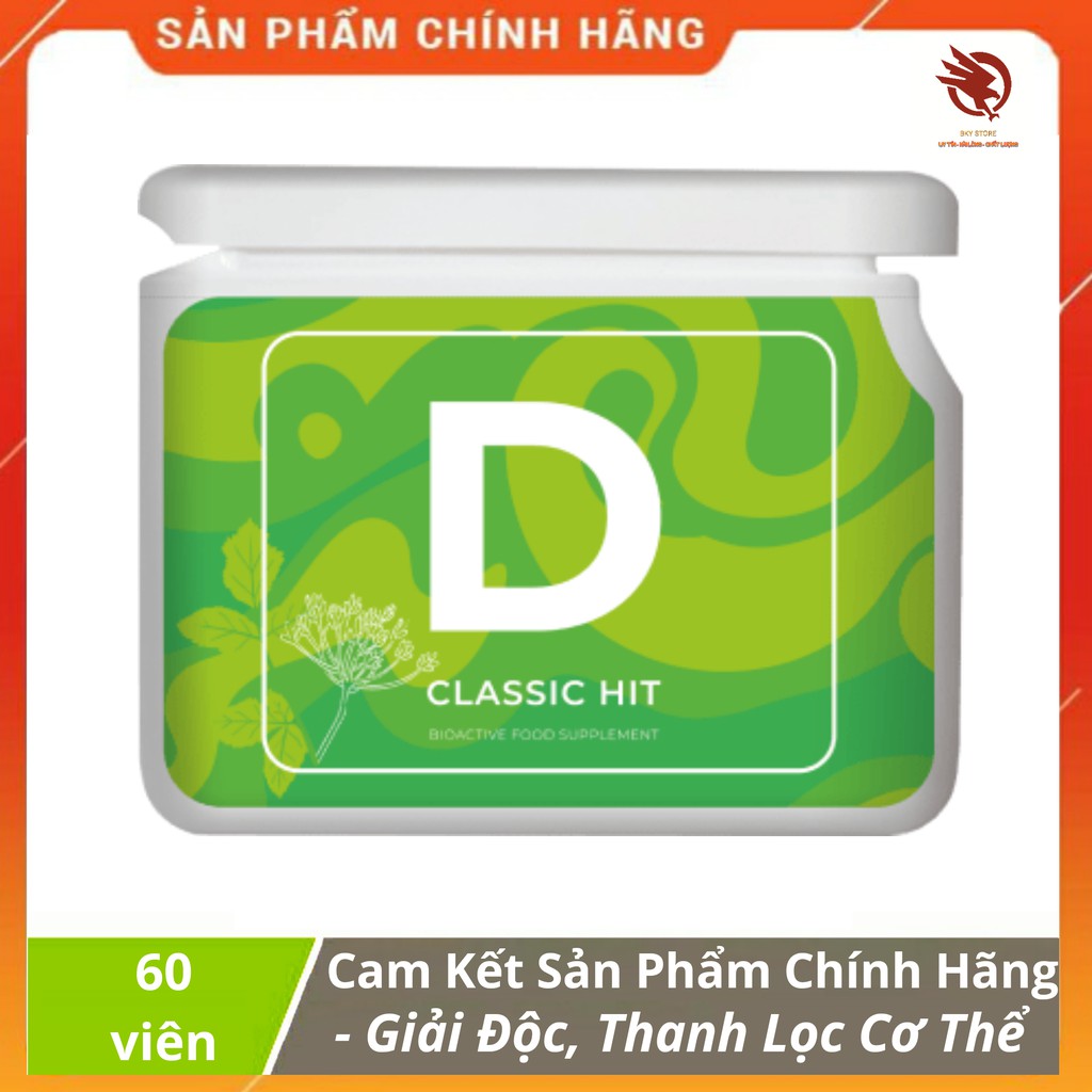 [ CHÍNH HÃNG ] - Project V - D (Detox) Vision Mẫu mới - Hộp 60 viên