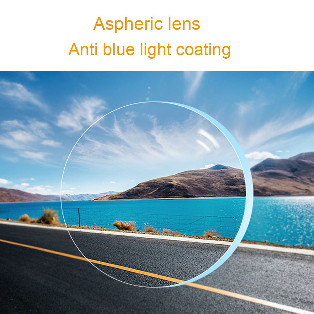 Kính mắt đọc sách chống ánh sáng xanh chống tia UV gọng kim loại trong suốt thời trang dành cho nữ