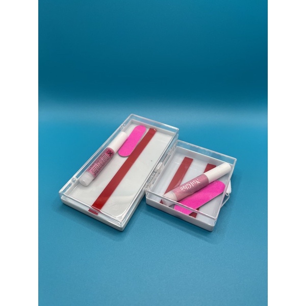 HỘP ĐỰNG NAIL BOX FULL ( DŨA, KEO, KEO ĐỊNH HÌNH)