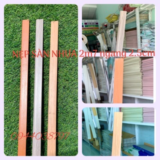 Nẹp sàn nhựa giả gỗ