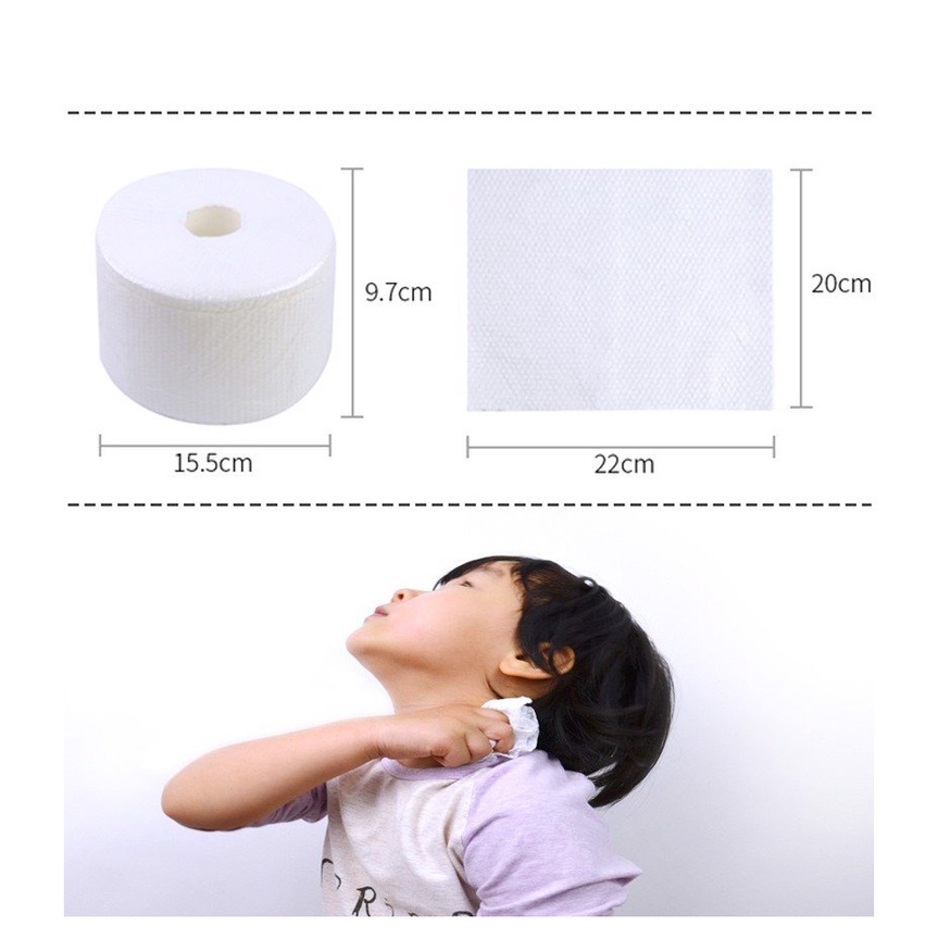 Khăn lau mặt khô đa năng dùng 1 lần Animerry, khăn cuộn 40 miếng tẩy trang Animerry - Phương Mai Store | WebRaoVat - webraovat.net.vn