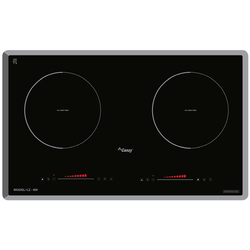 Bếp từ đôi Canzy e89 - i89 made in Malaysia