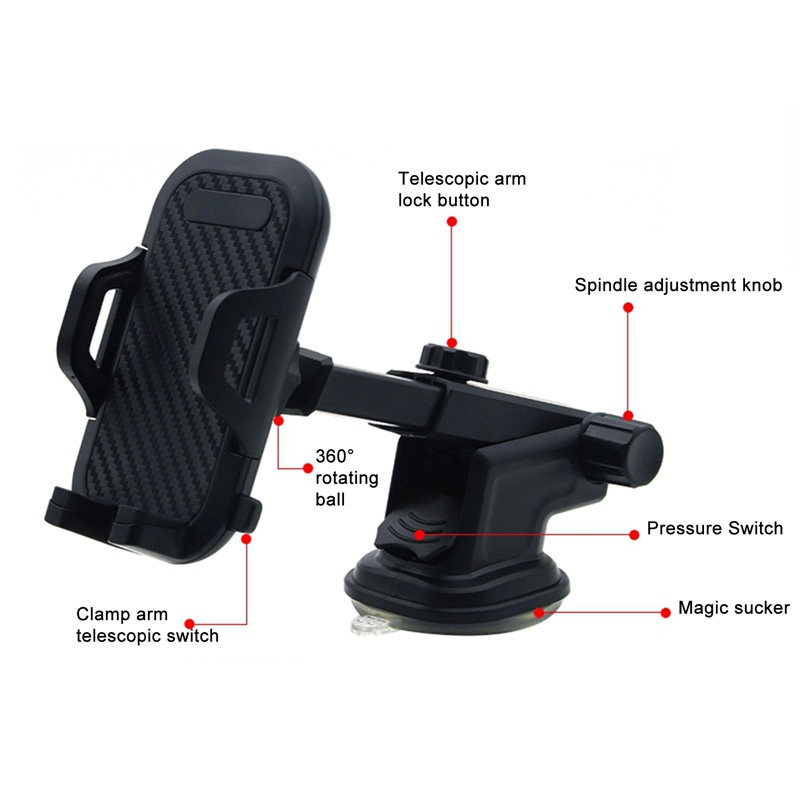 Giá đỡ điện thoại gắn lỗ thông gió xe hơi tiện dụng | BigBuy360 - bigbuy360.vn