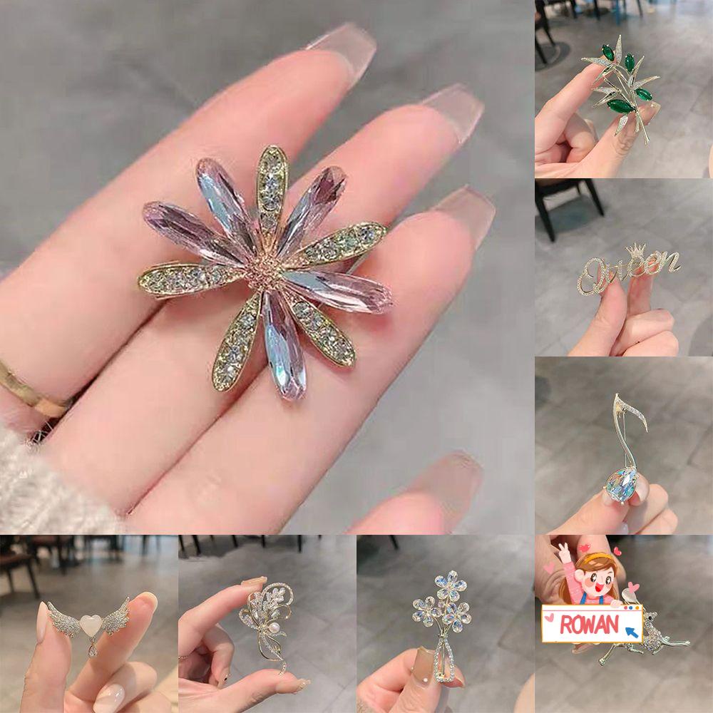 ❈Rowan❈ Trâm Cài Áo Hình Động Vật Thời Trang Cao Cấp|Ghim Phụ Nữ|Phụ Kiện Áo Khoác Côn Trùng Cổ Điển