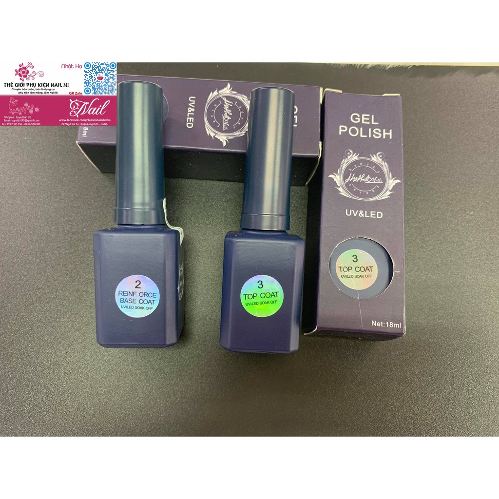 Bộ Base & Top Hiệu Gel Polish RuBy -Những Ưu Điểm Vượt Trội (Base+Top)