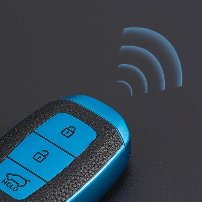 Vỏ bọc chìa khóa TPU mềm cho Hyundai I30 Ix35 Kona Encino Solaris Azera Grandeur Ig Accent TM Palisade Santa Fe