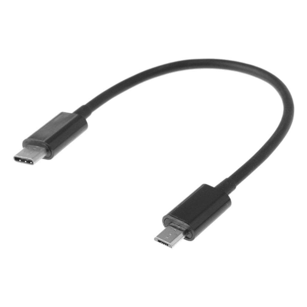 9.84" USB 2.0 Micro USB to USB 3.1 Type-C Converter Charging Data Sync Cable