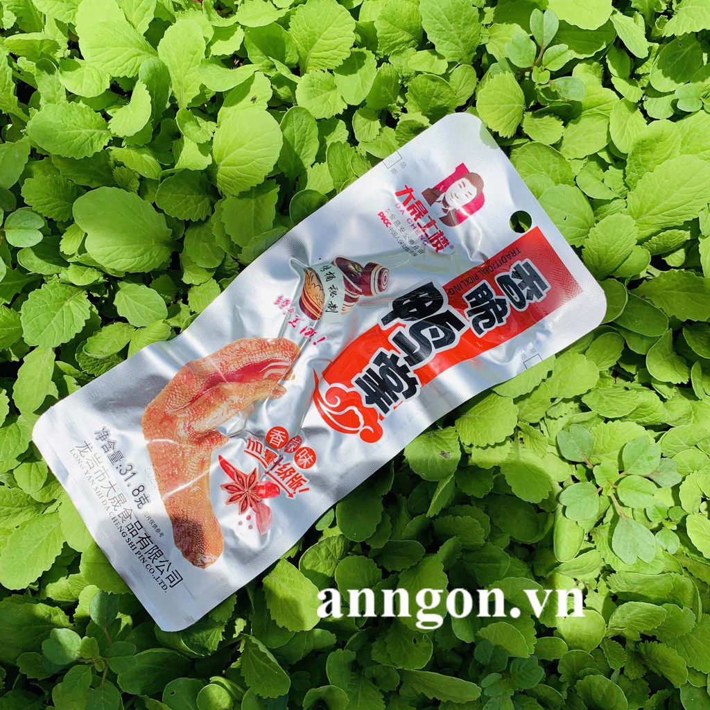 Chân vịt DECHANG - Chân vịt cay Tứ Xuyên dai giòn loại 31.8g