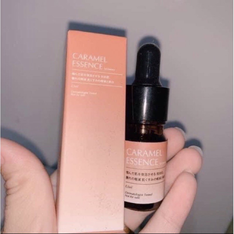 Serum giảm mụn thâm caramel essence Nhật Bản