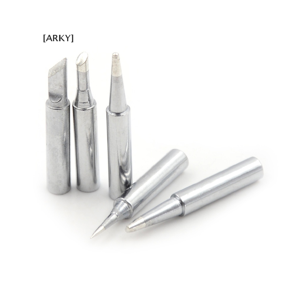 Bộ 5 Đầu Mũi Hàn Điện Bằng Đồng Thau 936 Chất Lượng Cao