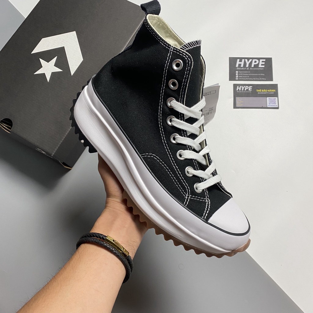 Giày Converse Run Star Hike Black  - Hype Sneaker | Phiên bản 1:1 chuẩn