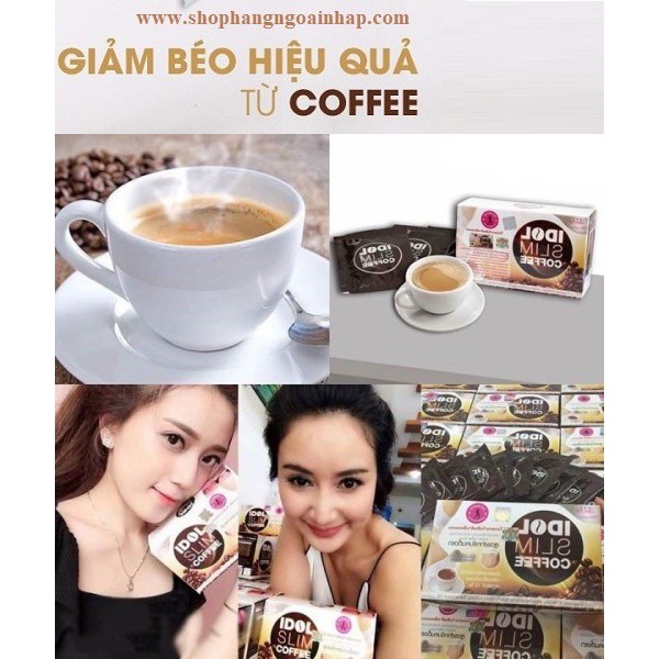 [CAM KẾT CHÍNH HÃNG] Cafe Slim Idol Thái Lan