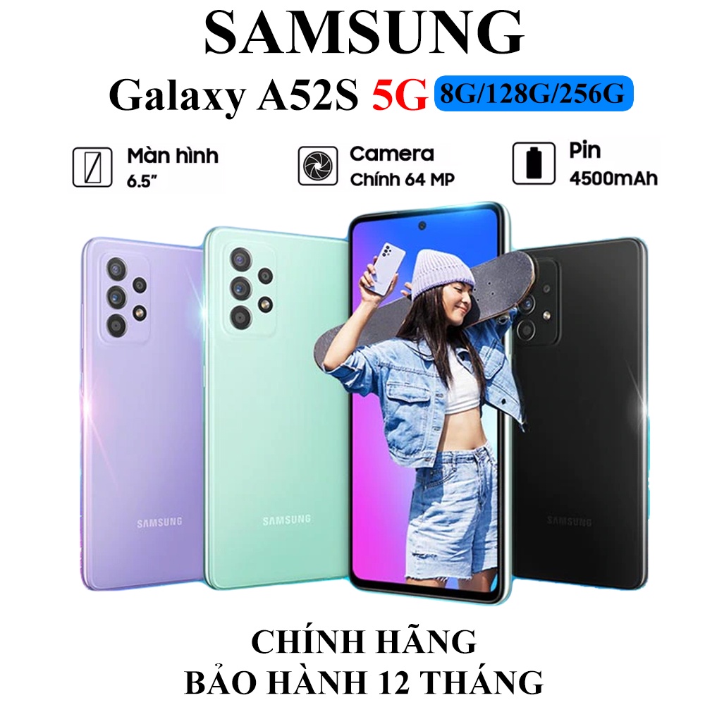 Điện thoại Samsung Galaxy A52S Hàng chính hãng