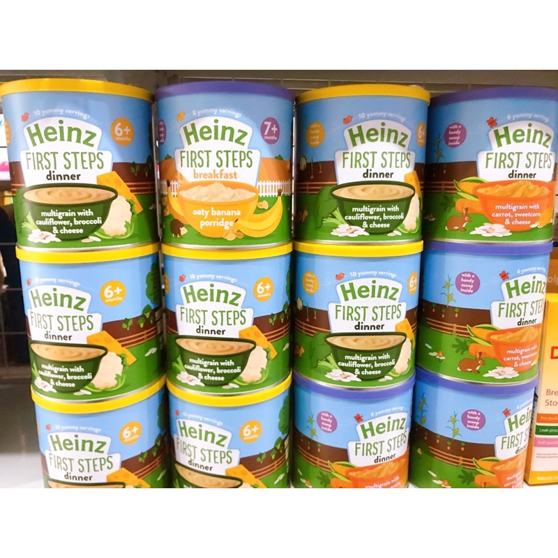 BỘT ĂN DẶM HEINZ ANH HỘP 200G