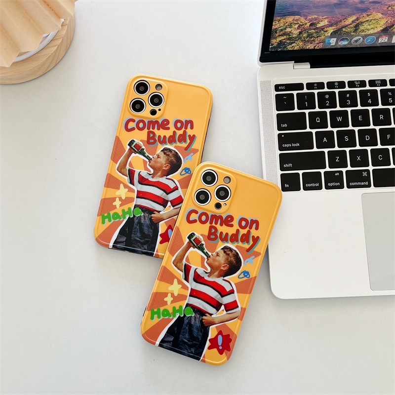 Ốp Điện Thoại Mềm In Hình Cậu Bé / Quả Cam Cho iPhone 14 / 13 / 11 / i7 / i8 Plus / X / XS / XR / XS MAX / 11 Pro / 11 Pro MAX / SE2