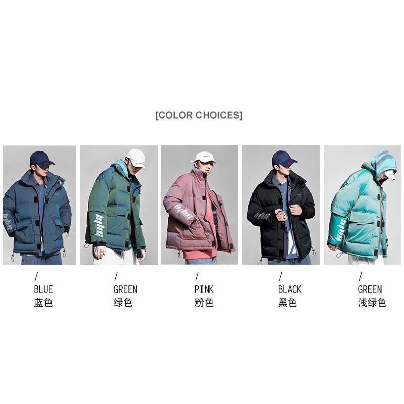 Áo khoác phao nam in chữ siêu ấm siêu nặng 😆😘