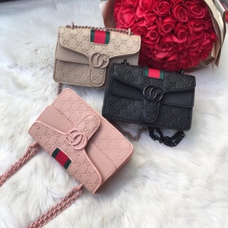 Túi xách nữ 👜 túi 👜 kẻ sọc da rắn sích pull màu
