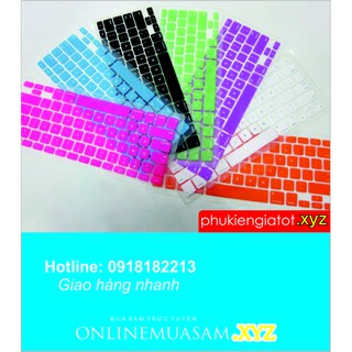 MIẾNG DÁN BÀN PHÍM SILICON MACBOOK CÓ CHỮ NỔI