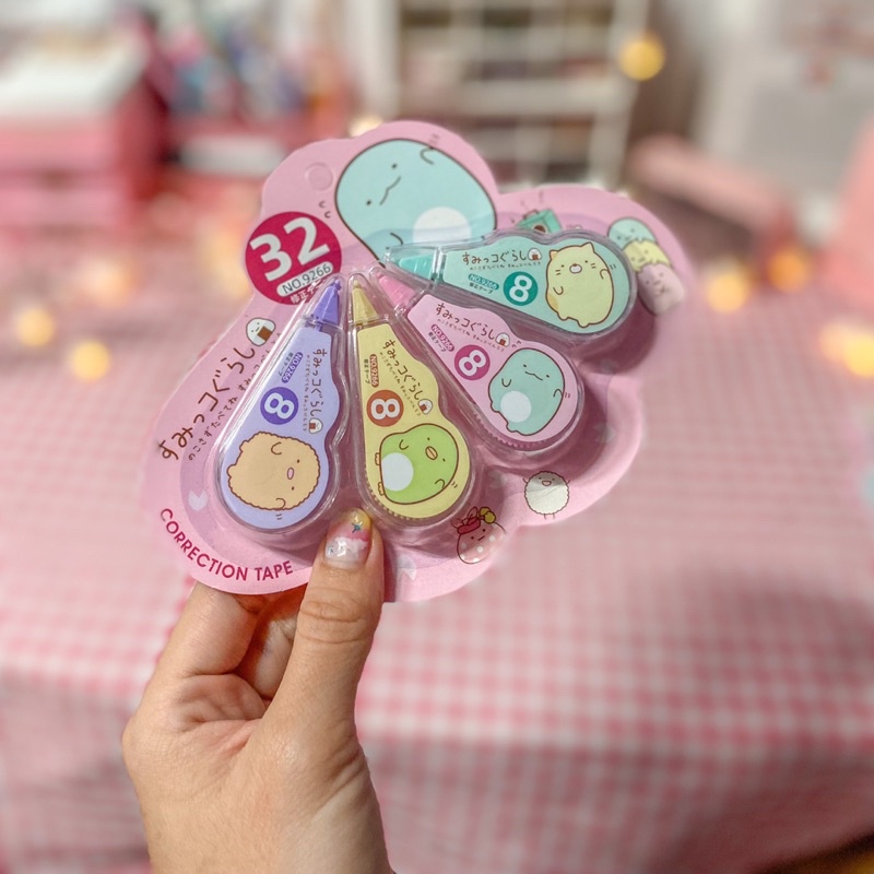 Set 4 bút xoá kéo hình molang dễ thương