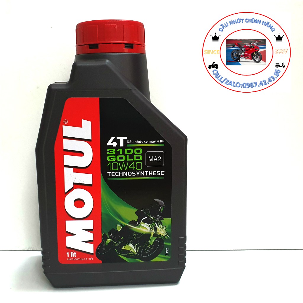 Dầu nhớt  MOTUL 3100 GOLD 10W40 ( Bán Tổng Hợp ) SM MA2