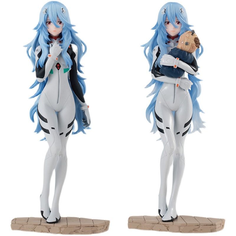 Bandai Box Egg EVA Neon Genesis Evangelion Phiên bản sân khấu Cuối cùng Tóc dài Aya Wave Rei Aya Wave Zero