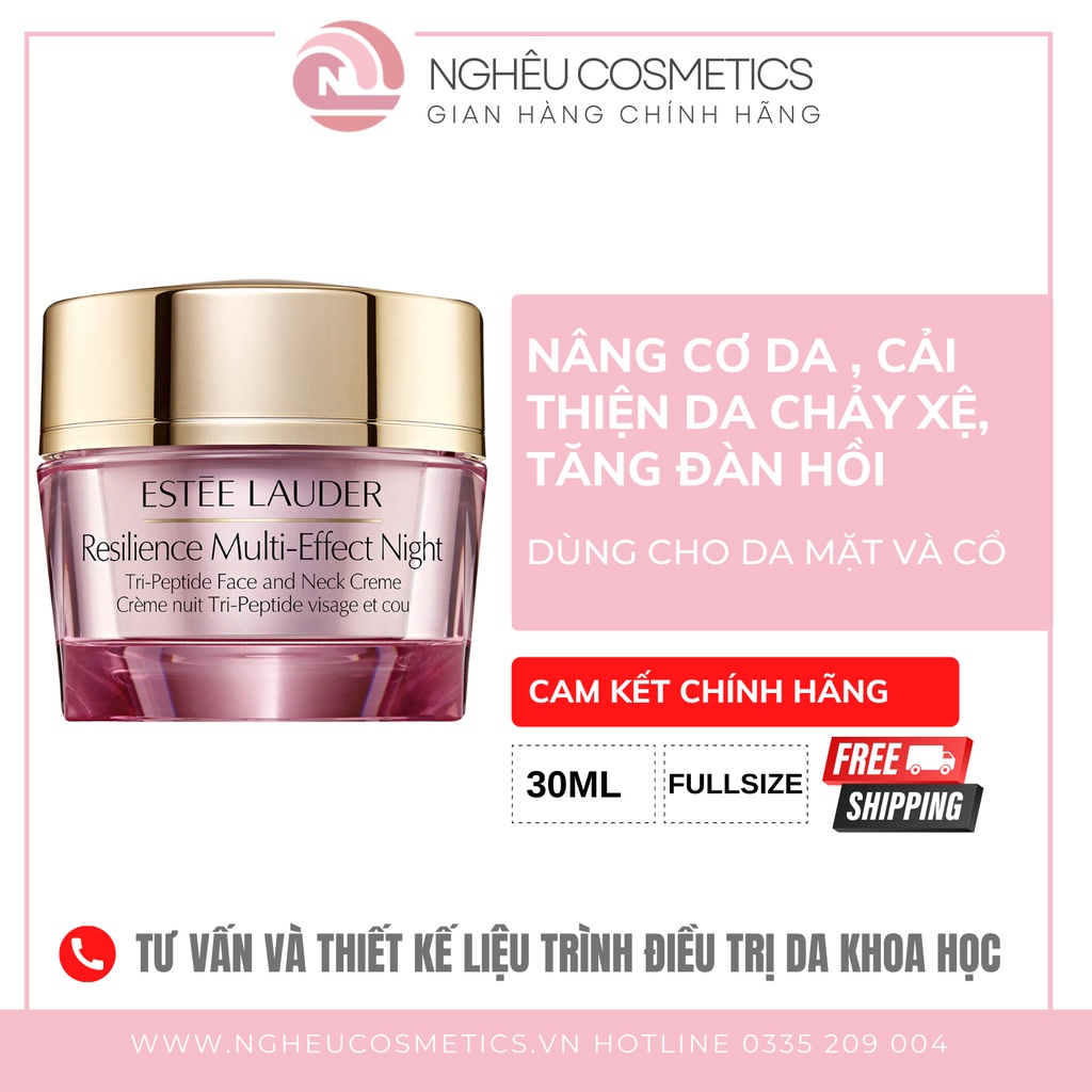 Kem Dưỡng Nâng Cơ Da Mặt Và Cổ Estee Lauder Resilience Multi-Effect Night 15ML