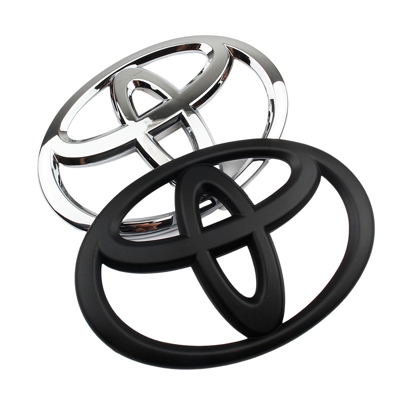 1 Miếng Dán Logo Thay Thế Cho Cốp Sau Xe Hơi Toyota 8.5cm 9cm 9.6cm 10cm 11cm 12cm 13cm 14cm 15 cm 16cm 17cm 18cm 19cm