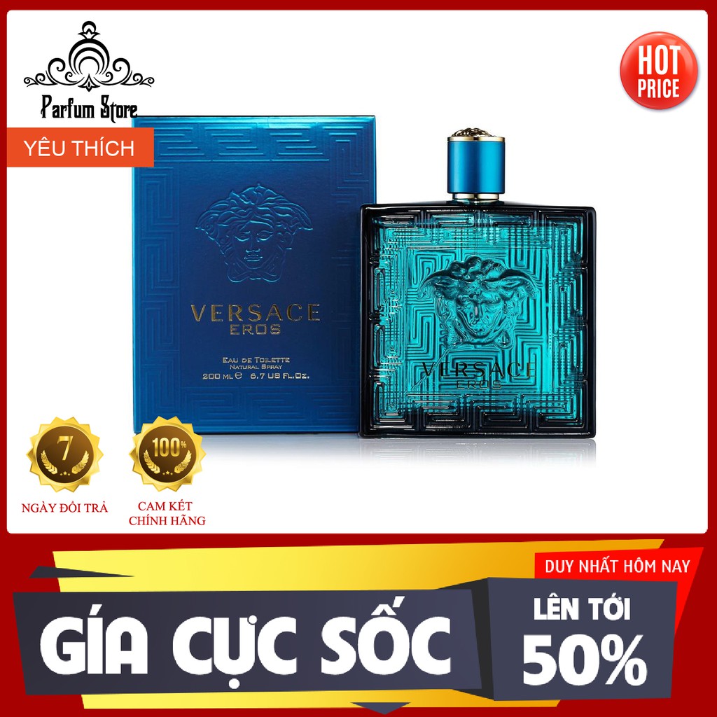 [BILL MỸ][Tặng Kèm Quà]Nước Hoa Nam Chính Hãng Versace Eros