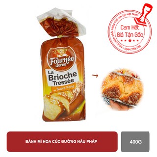 Bánh Mì Hoa Cúc Rắc Đường Nâu Pháp 400g