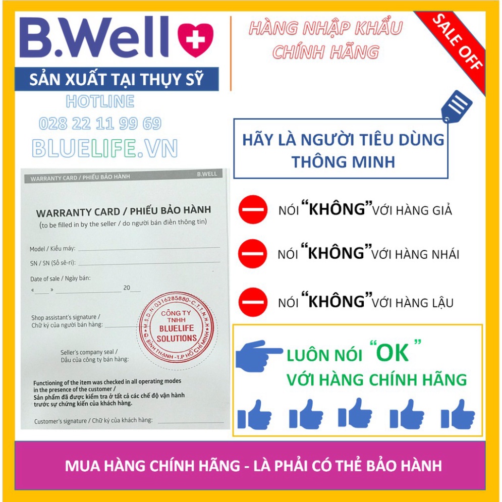 [SIEU SALE] * [HÀNG THỤY SỸ] -BỘ NGUỒN CHUYỂN ĐỔI CHÍNH HÃNG B.WELL SWISS AD-53/55 - SỬ DỤNG CHO MÁY ĐO HUYẾT ÁP DÒNG ME