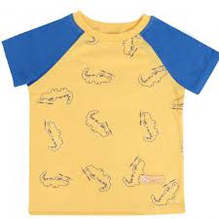 Áo Cộc Tay Raglan Bé Trai Lullaby