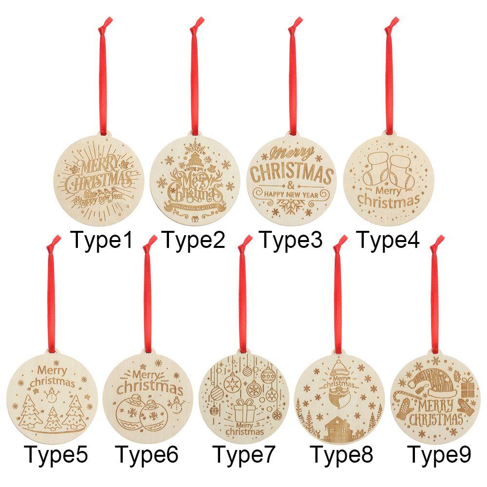 CONOPERY Bộ 6 Phụ Kiện Trang Trí Cây Thông Giáng Sinh Hình Người Tuyết Tuần Lộc Và Tuần Lộc