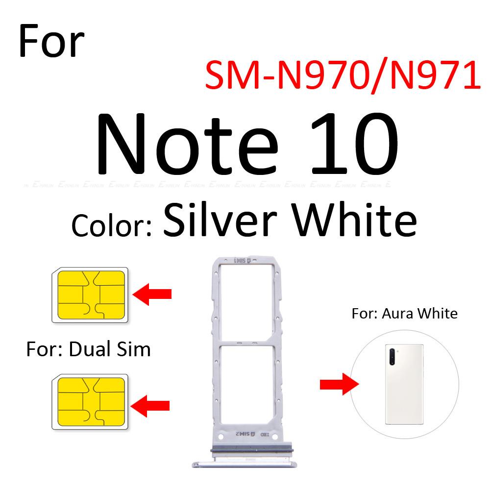 Khay Đựng Thẻ Micro SD / Sim Cho Samsung Galaxy Note 10 Plus 5G N970 N975 N976