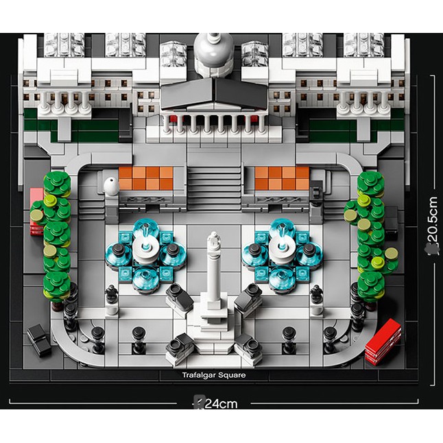 Hàng đặt - LEGO Architecture 21045 - Quảng Trường Trafalgar Vương quốc Anh