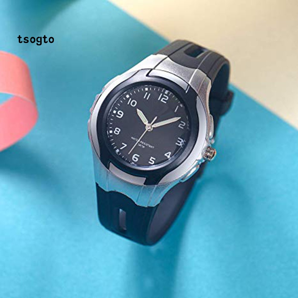 Đồng Hồ Thạch Anh Tròn Tsogto Chống Thấm Nước Thời Trang Cho Học Sinh