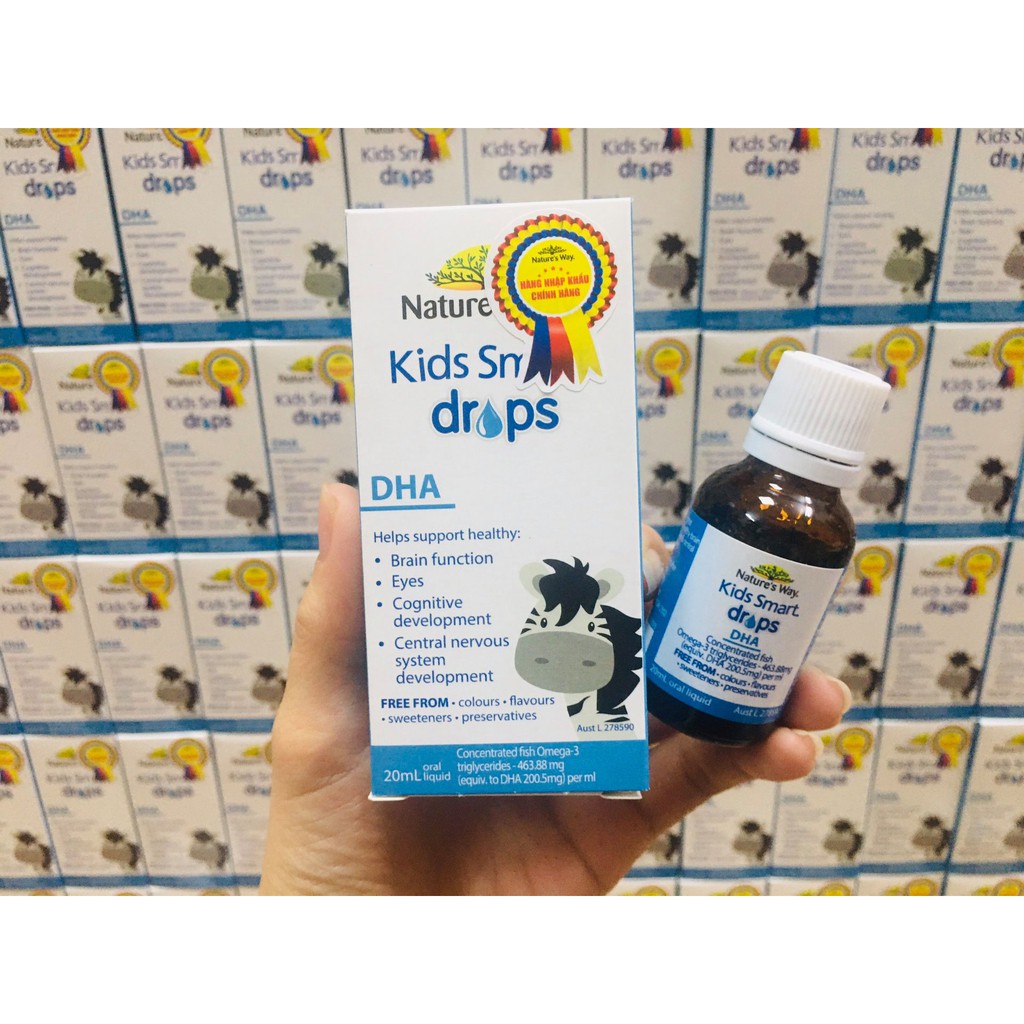 Nature's Way Kids Smart Drops DHA Chai 20ml - Phát Triển Trí Não Cho Trẻ - Cvspharmacy