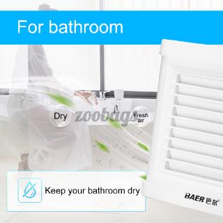 220V 60W 4inch Kitchen Wall Mounted Windows Exhaust Fan Vent Fans Ventilator Extractor
