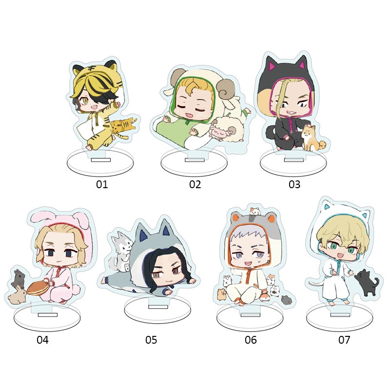 Mô hình để bàn nhân vật anime Tokyo Revengers bằng acrylic có giá đỡ