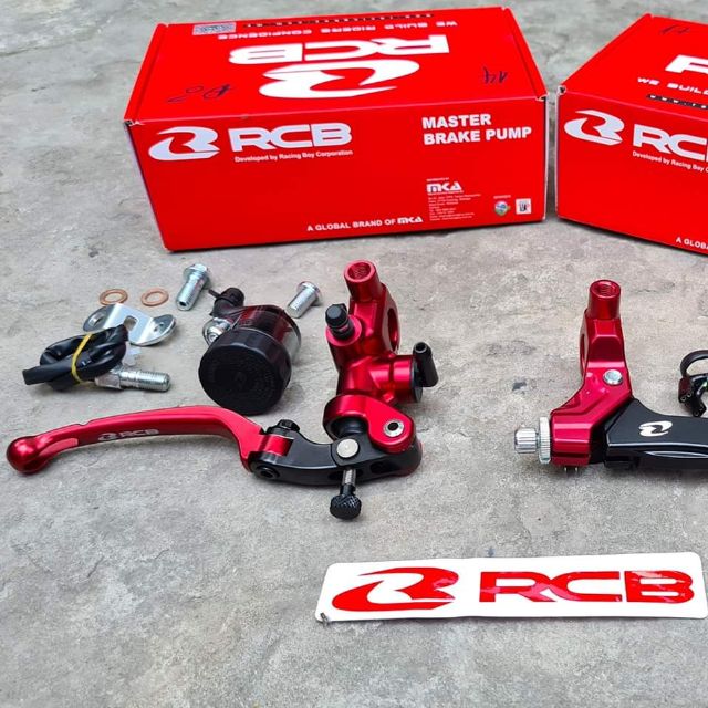 Cùm thắng RacingBoy RCS14 - RCS17 bình dầu khói