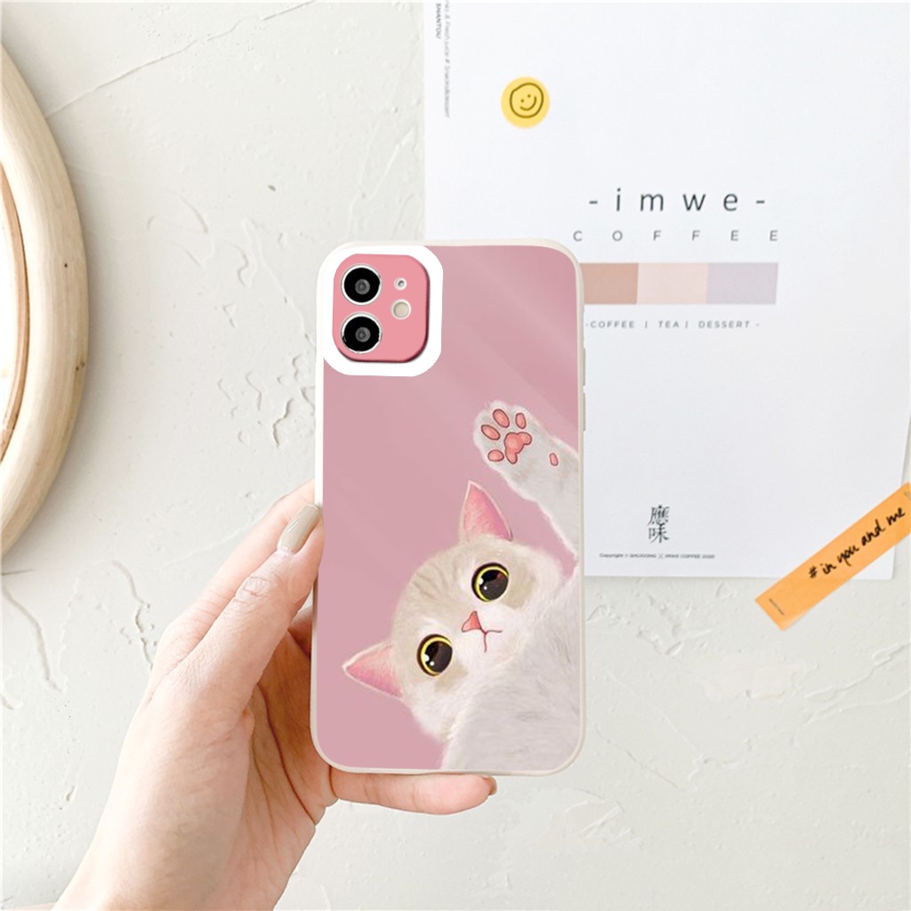 Ốp điện thoại iphone13pro/12pro/11pro/promax mèo con nghịch ngợm ốp iphone x/xr/xs/xsmax/6/7/8/plus/se2020 chống sốc