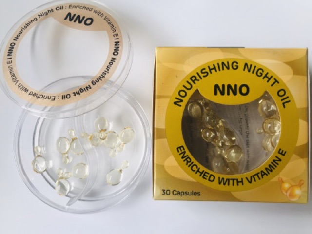 Vitamin E dưỡng ẩm NNO Hộp 30 viên