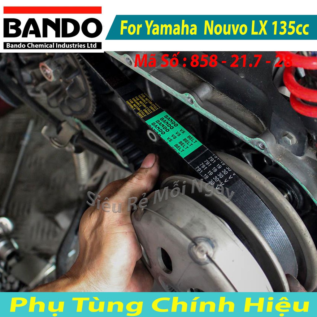 Dây Curoa Yamaha Nouvo LX135 Bando Thái Lan