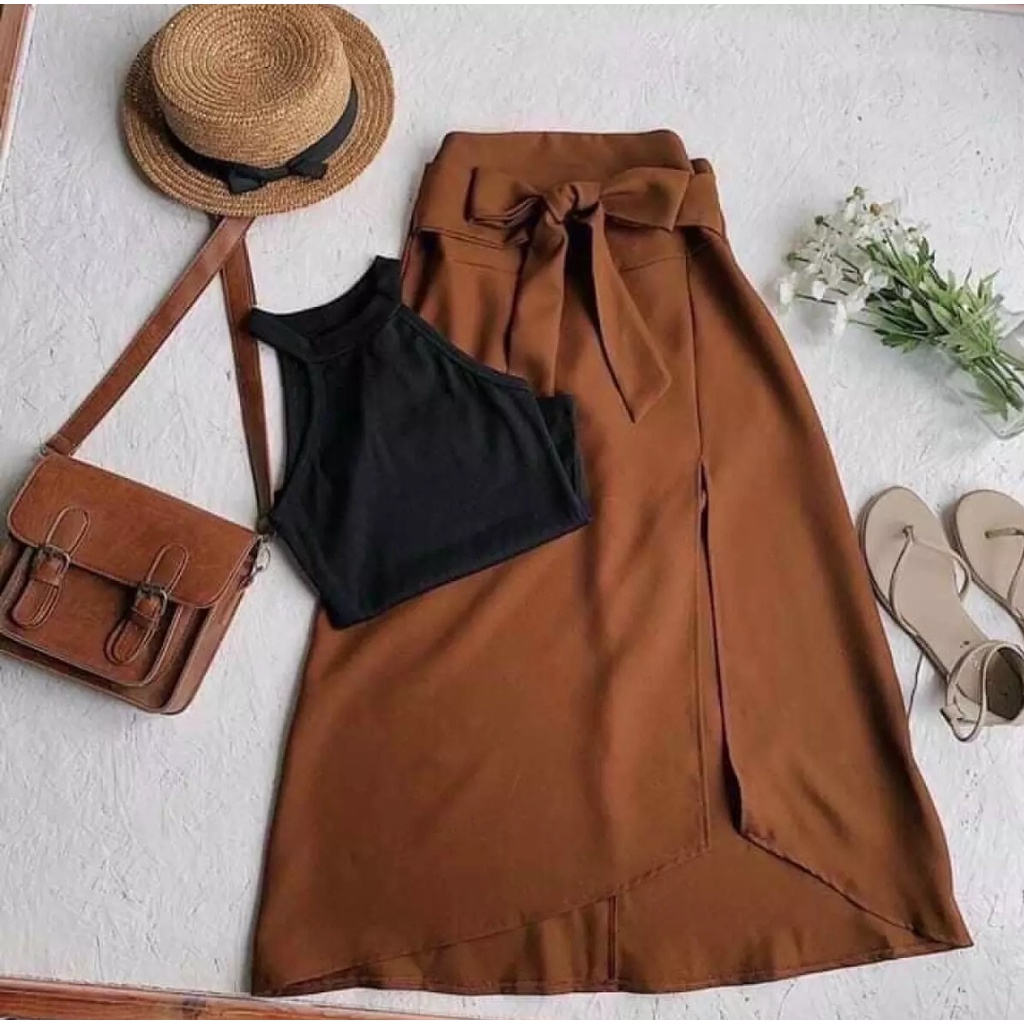 Set Áo Yếm Đen Chân Váy Dài Thời Trang Cao Cấp Sang Trọng DN0032 || TPHCM