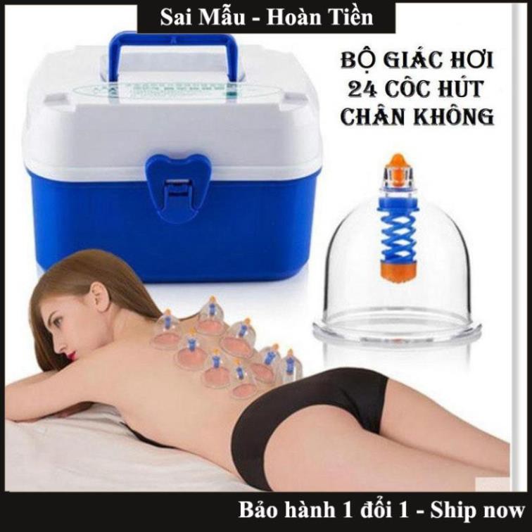 ( Giá rẻ hủy diệt) -  Bộ Giác Hơi Không Dùng Lửa(24 Phụ Kiện),Bộ Dụng Cụ Giác Hơi Hàn Quốc Cao Cấp Mua Ngay nhé